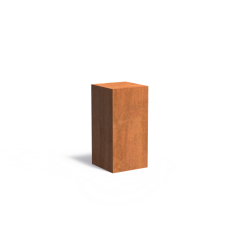 Sokkel 500x500x1000mm Corten 2mm (CK2)