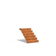Trap 1000x1440x1020mm Corten 3mm (CST6.1)