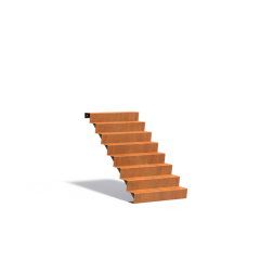 Trap 1000x1920x1360mm Corten 3mm (CST8.1)
