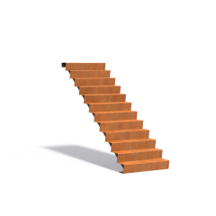 Trap 1000x1920x2040mm Corten 3mm (CST12.1)