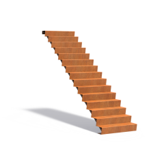 Trap 1000x1920x2550mm Corten 3mm (CST15.1)