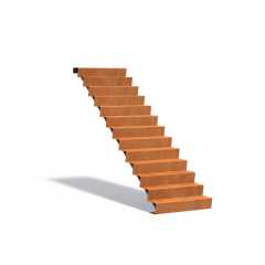 Trap 1000x2160x2210mm Corten 3mm (CST13.1)
