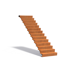 Trap 1000x2400x2380mm Corten 3mm (CST14.1)