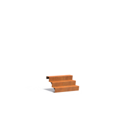Trap 1000x720x510mm Corten 3mm (CST3.1)