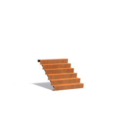 Trap 1250x1440x1020mm Corten 3mm (CST6.2)