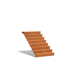 Trap 1250x1920x1360mm Corten 3mm (CST8.2)