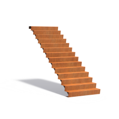 Trap 1250x2400x2380mm Corten 3mm (CST14.2)