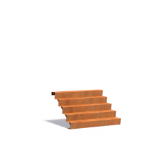 Trap 1500x1200x850mm Corten 3mm (CST5.3)