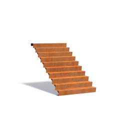 Trap 1500x2400x1700mm Corten 3mm (CST10.3)