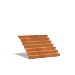 Trap 2000x1680x1190mm Corten 3mm (CST7.4)