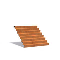 Trap 2000x1920x1360mm Corten 3mm (CST8.4)
