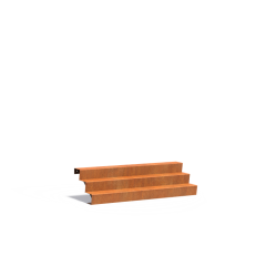 Trap 2000x720x510mm Corten 3mm (CST3.4)
