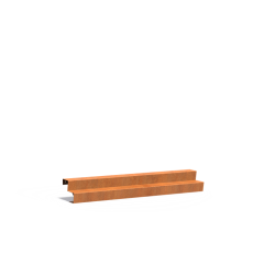 Trap 2500x480x340mm Corten 3mm (CST2.5)