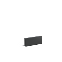 Aluminium Muur 1500x150x600mm (AW4.4)