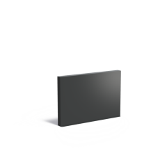 Aluminium Muur 2000x150x1350mm (AW3.1)