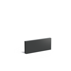 Aluminium Muur 2000x150x800mm (AW3.3)
