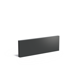 Aluminium Muur 3000x150x1000mm (AW2.2)