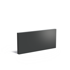 Aluminium Muur 3000x150x1350mm (AW2.1)