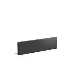 Aluminium Muur 3000x150x800mm (AW2.3)