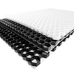 Grindplaat  wit 120x80x3,5 cm | 0,96m2