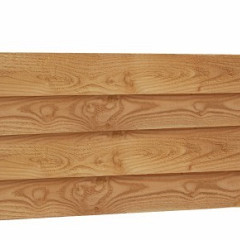 Douglas wandpakket t.b.v. dubbelzijdige wand kapschuur Comfort 371x162 cm, onbehandeld.