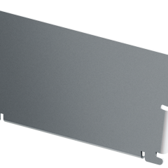ACO Highline eindplaat verzinkt staal H=50mm