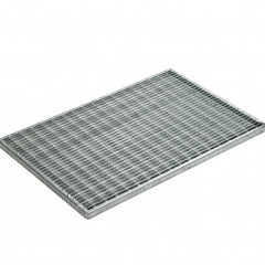 Schraaprooster 30x10mm verzinkt staal L=1000mm B=500mm H=20mm