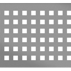 Perforooster Quadrato RVS, L=1000mm tbv. ACO Hexaline, Euroline en Highline