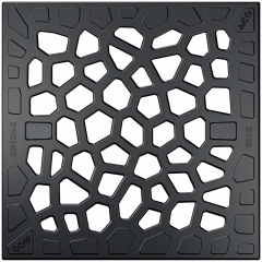 Europoint modulaire afwatering | Rooster Voronoï gietijzer 25x25cm
