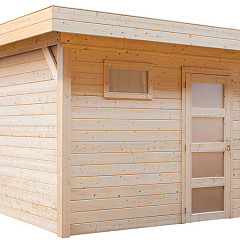 Vuren Topvision Premium Tapuit 300x300cm en luifel 300cm groen geïmpregneerd