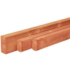 Douglas geschaafde Regel 2,2x4,5x300cm groen geïmpregneerd