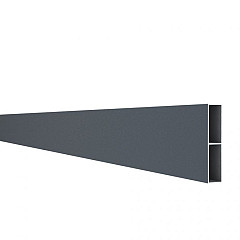 Boston Aluminium Fence Board Open 21x100mm L-178 cm RAL7016