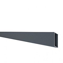 Boston Aluminium Fence Board Open Rhombus 21x75mm L-178cm RAL7016