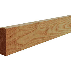 Douglas fijnbezaagde Gording 5,0x10,0x400cm groen geïmpregneerd