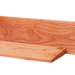 Douglas Zweeds Rabat 1 zijde geschaafd 1 zijde fijnbezaagd 1,1-2,7x19,5x300cm onbehandeld