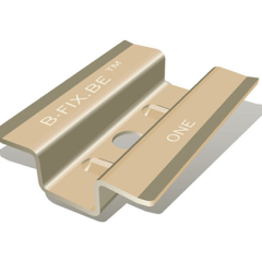 B-Fix Clipset - RVS kleur (100st)