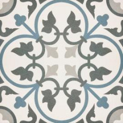 Keramische tegel Revoir Paris Decor Adele Bleu 60x60x2cm
