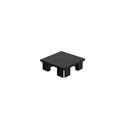 Boston Paalkap PVC 75x75mm | RAL9005