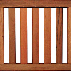 Keruing massief hekpoort 11 90x100cm