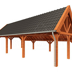 Kapschuur de Hofstee XXL 11450x5950x4600mm (bxdxh)