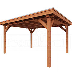 Buitenverblijf Siena 4150x4150x2500mm (bxdxh)