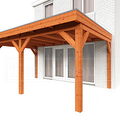 Aanbouwveranda Ancona 5000x3900x2600mm (bxdxh)