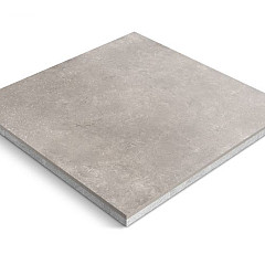 Keramische tegel Ceradeco 90x90x5cm Pietra Warm Grey Lux