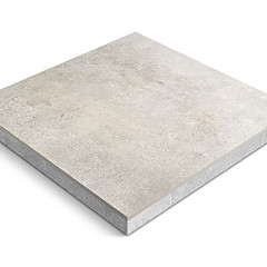 Keramische tegel Ceradeco 60x60x4cm Terra Warm Grey