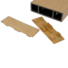 WEO® Brise Soleil eindkap 42*145mm Cedar (6st)