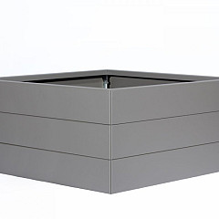 Bloembak Modulair Taupe fijnstructuur 120x120x42cm