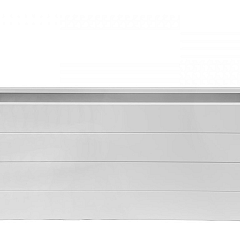Bloembak Modulair Wit (RAL9016) fijnstructuur 150x120x70cm