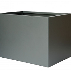 Bloembak vlak - Antraciet (RAL7016) fijnstructuur 60x90x60cm
