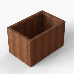 Bloembak Module+ 60x90x56cm | Corten