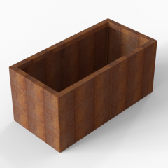 Bloembak Module+ 60x120x56cm | Corten